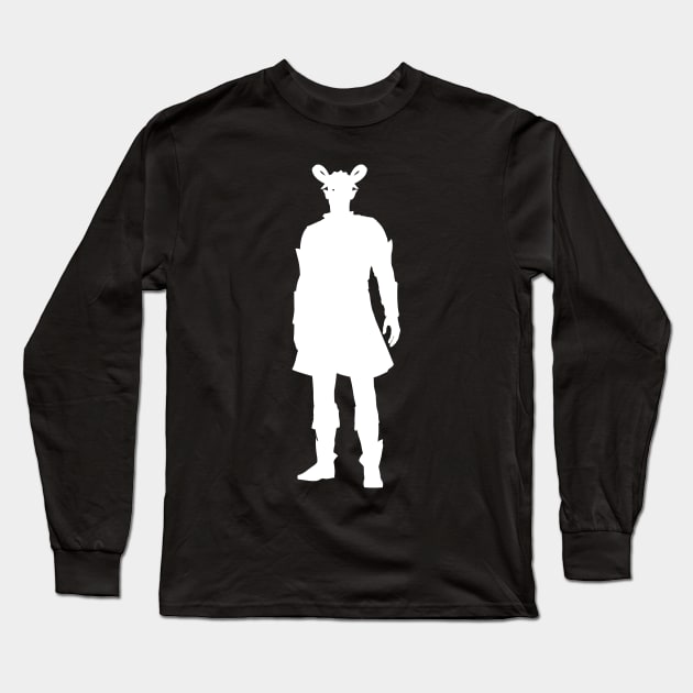 Baldur's Gate 3: Wyll (horns) Long Sleeve T-Shirt by firlachiel